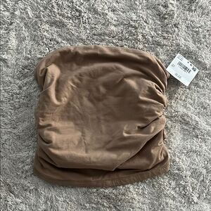 American Eagle Outfitters Brown Crop Top